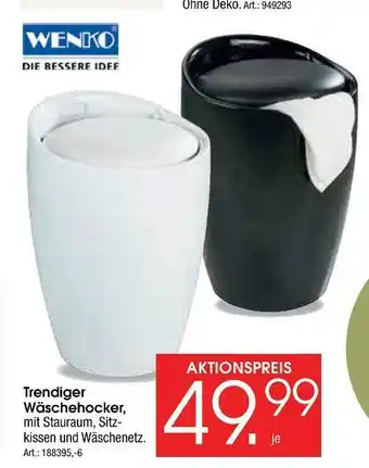Zurbrüggen Wenko trendiger wäschehocker Angebot