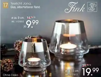 Zurbrüggen Fink teelicht jona Angebot