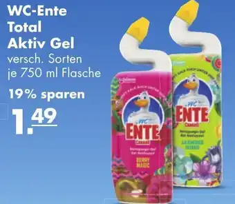 Handelshof WC Ente Total Aktiv Gel 750 ml Angebot