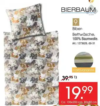 Zurbrüggen Bierbaum biber-bettwäsche Angebot
