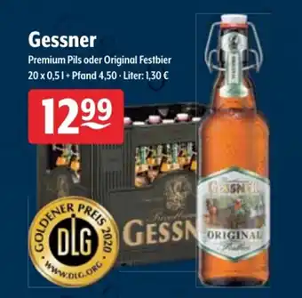 Getränke Hoffmann Gessner 20x0,5L Angebot