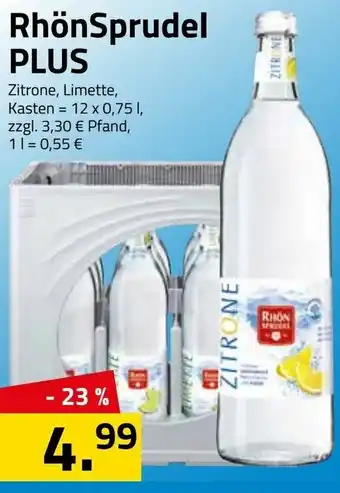Logo Getränkemarkt RhönSprudel Plus 12x0,75L Angebot