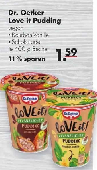 Handelshof Dr. Oetker LoVe It! Pudding 400g Becher Angebot