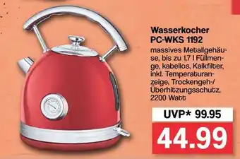 Famila Nord West Wasserkocher PC-WKS 1192 Angebot