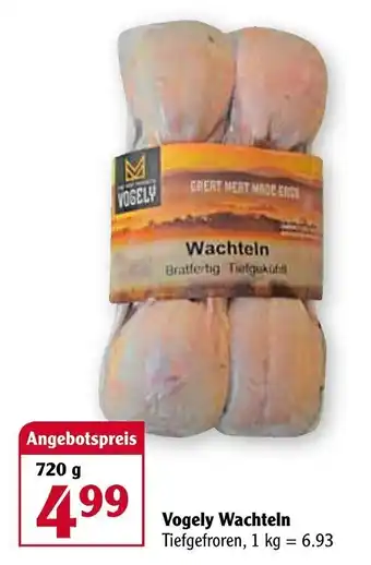 Globus Vogely Wachteln 720g Angebot