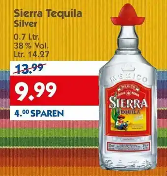 Hol'ab Getränkemarkt Sierra Tequila Silver 0,7L Angebot