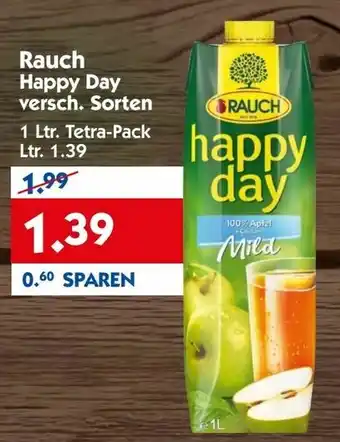 Hol'ab Getränkemarkt Rauch Happy Day 1L Angebot