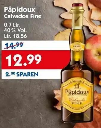 Hol'ab Getränkemarkt Pâpidoux Calvados Fine 0,7L Angebot