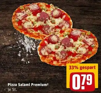 REWE Brot & mehr pizza salami Angebot