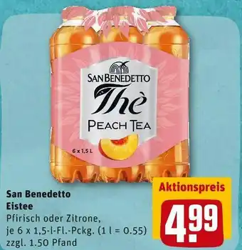 REWE San benedetto eistee Angebot