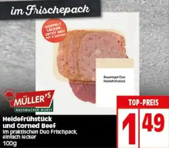 Elli Markt Helderfrühstück und corned beef 100g Angebot