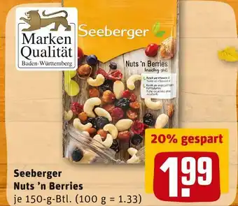 REWE Seeberger nuts ’n berries Angebot