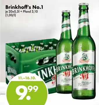 Trink und Spare Brinkhoff's No. 1 , 20x0,5L Angebot