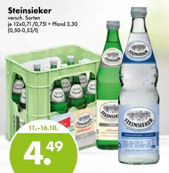 Trink und Spare Steinsieker 12x0,7/0,75L Angebot