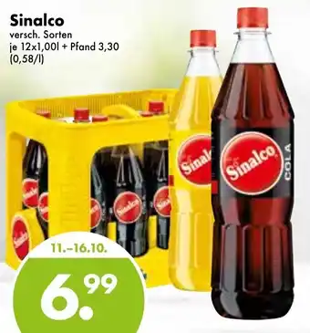 Trink und Spare Sinalco 12x1L Angebot