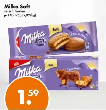 Trink und Spare Milka Soft 140-175g Angebot