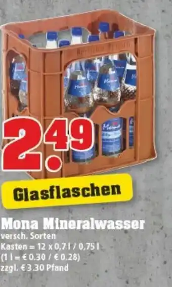 trinkgut Mona Mineralwasser 12x0,7/0,75L Angebot