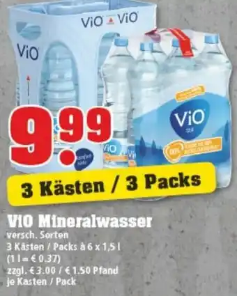 trinkgut Vio Mineralwasser 6x1,5L Angebot