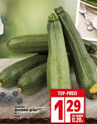 Elli Markt Zucchini grün 1kg Angebot