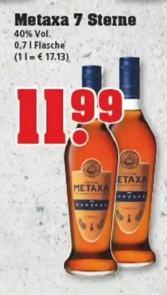 trinkgut Metaxa 7 Sterne 0,7L Angebot