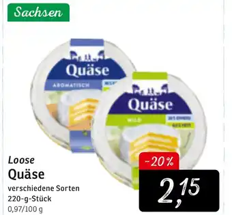 KONSUM Loose Quäse 220g Angebot