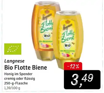 KONSUM Langnese Bio Flotte Biene 250g Angebot