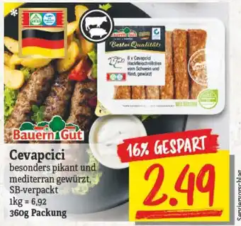 NP Discount Bauern Gut Cevapcici 360g Angebot