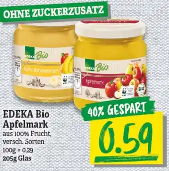 NP Discount Edeka Bio Apfelmark 205g Angebot