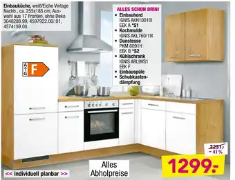 Combi Einbauküche Angebot