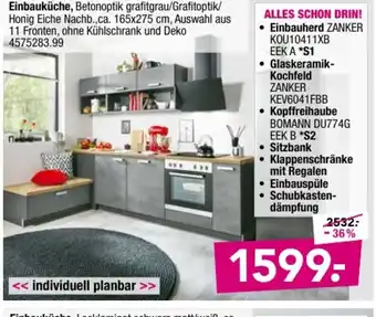 Combi Einbauküche Angebot