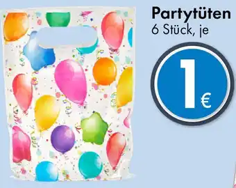 TEDi Partytüten 6 Stück Angebot