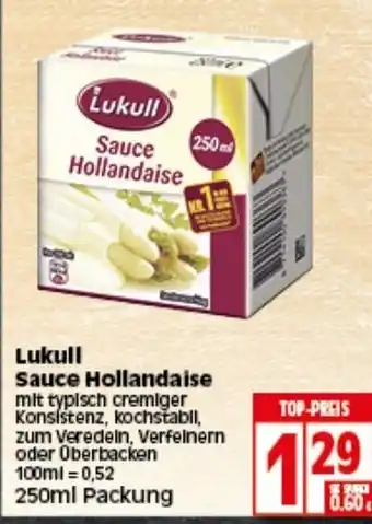 Elli Markt Lukull Sauce Hollandaise 250ml Angebot