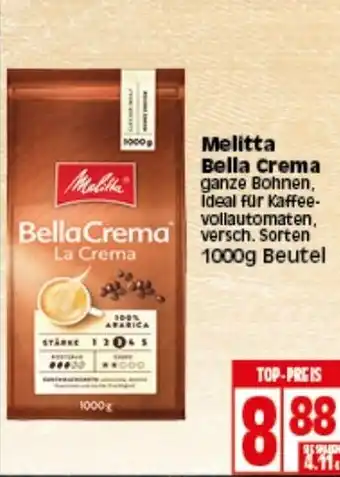 Elli Markt Melitta Bella Crema 1000 g Beutel Angebot