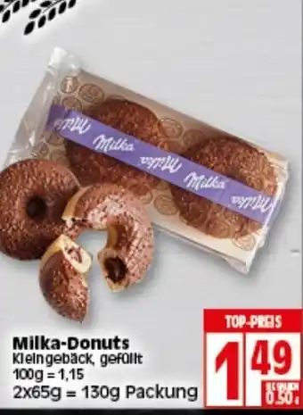 Elli Markt Milka Donuts 130g Angebot