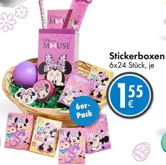 TEDi Stickerboxen 6x24 Stück Angebot