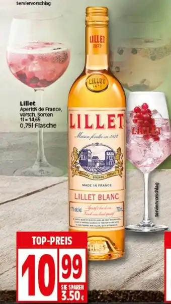 Elli Markt Lillet Aperitif de France  0,75L Angebot