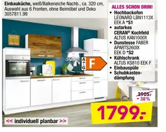 Combi Einbauküche Angebot