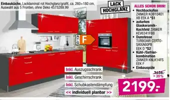 Combi Einbauküche Angebot