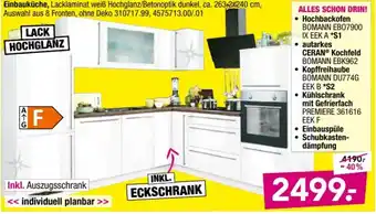 Combi Einbauküche Angebot