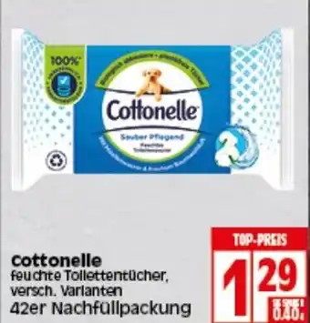 Elli Markt Cottonelle feuchte Toilettentücher Angebot