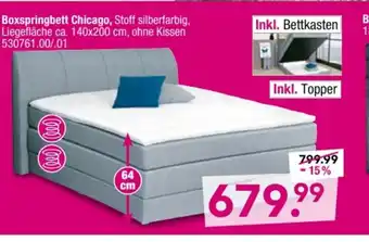 Combi Boxspringbett Chicago Angebot