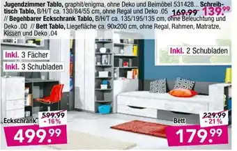 Combi Jugendzimmer Tablo Angebot