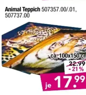 Combi Animal Teppich Angebot