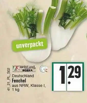 E-Center Deutschland Fenchel Angebot