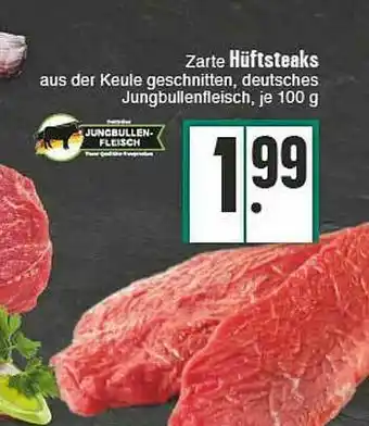 E-Center Zarte Hüftsteaks Angebot