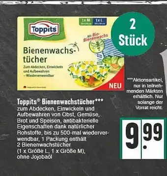 E-Center Toppits Bienenwachstülucher Angebot