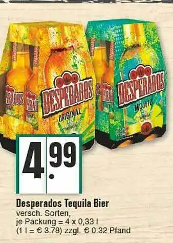 E-Center Desperados Tequila Bier Angebot