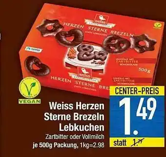 E-Center Weis Herzen Sterne Brezeln Lebkuchen Angebot