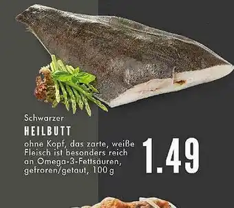 Edeka Schwarzer Heilbutt Angebot