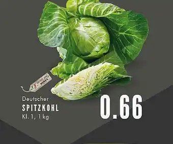 Edeka Deutscher Spitzkohl Angebot